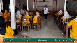 Kader Kesehatan Kalurahan Giritirto Ikuti Sosialisasi Kesehatan dari UPT Puskesmas Purwosari